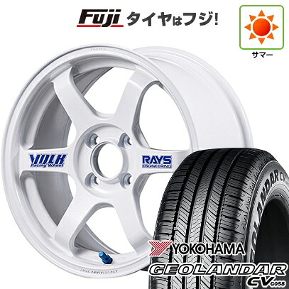【新品 軽自動車】ハスラー デリカミニ(4WD) 夏タイヤ ホイール4本セット 165/60R15 ヨコハマ ジオランダー CV G058 RAYS レイズ ボルクレーシング TE37 ソニック 30th ステッカーVer 5J 15インチ(送料無料)