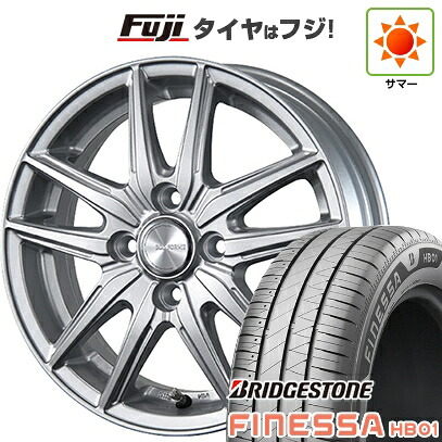 【新品 軽自動車】N-BOX タント スペーシア 夏タイヤ ホイール4本セット 165/55R15 ブリヂストン フィネッサ HB01 ブリヂストン エコフォルム SE-20 4.5J 15インチ(送料無料)