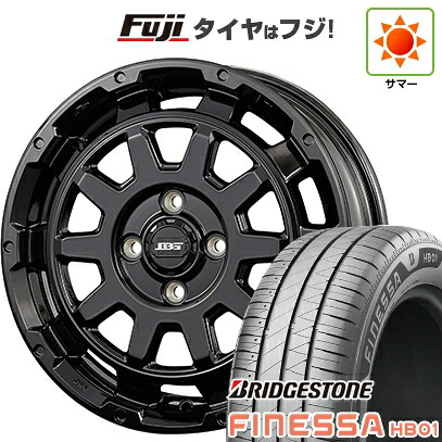 【新品 軽自動車】N-BOX タント スペーシア 夏タイヤ ホイール4本セット 165/55R15 ブリヂストン フィネッサ HB01 コーセイ ボトムガルシア ディグレ 4.5J 15インチ(送料無料)