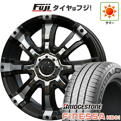 【新品 軽自動車】N-BOX タント スペーシア 夏タイヤ ホイール4本セット 165/55R15 ブリヂストン フィネッサ HB01 クリムソン マーテルギア(MG) ビースト 5J 15インチ(送料無料)|フジコーポレーション