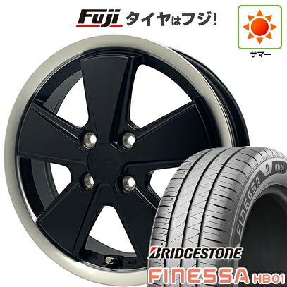 【新品 軽自動車】N-BOX タント スペーシア 夏タイヤ ホイール4本セット 165/55R15 ブリヂストン フィネッサ HB01 アウトストラーダ スピードスター 4.5J 15インチ(送料無料)