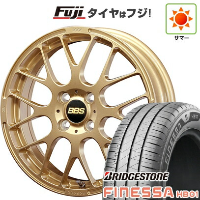 【新品 軽自動車】N-BOX タント スペーシア 夏タイヤ ホイール4本セット 165/55R15 ブリヂストン フィネッサ HB01 BBS JAPAN RP 5J 15インチ(送料無料) 144,250円