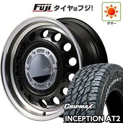 【新品】プロボックス/サクシード(リフトアップ) 夏タイヤ ホイール4本セット 185R14C 102/100Q グリップマックス インセプション A/TII RWL(限定) MID WHEELS ガルシア シスコ タイプ2 5J 14インチ(送料無料)