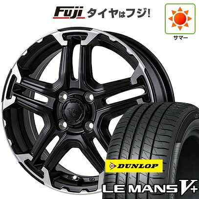 【新品】クロスビー/イグニス 夏タイヤ ホイール4本セット 175/60R16 ダンロップ ルマン V+(ファイブプラス) モンツァ JPスタイル MJ-T 6J 16インチ(送料無料)|フジコーポレーション