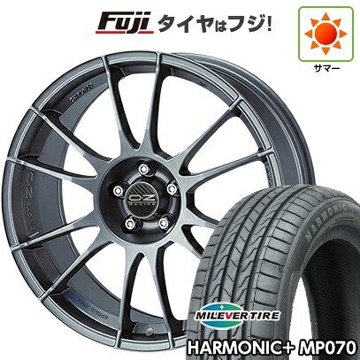 【新品】ライズ/ロッキー(ガソリン) 夏タイヤ ホイール4本セット 195/60R17 ミレバー ハーモニック プラス MP070(限定) OZ ウルトラレッジェーラ 7J 17インチ(送料無料)