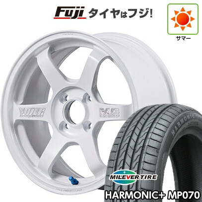【新品 軽自動車】 夏タイヤ ホイール4本セット 165/50R16 ミレバー ハーモニック プラス MP070(限定) RAYS レイズ ボルクレーシング TE37 ソニック 30th マシニングVer 5.5J 16インチ(送料無料)