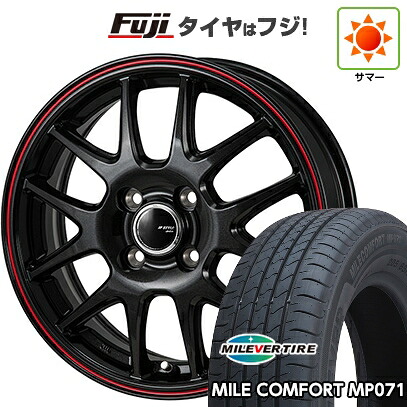 【新品国産車用4穴100】 夏タイヤ ホイール4本セット 185/55R16 ミレバー ミレコンフォート MP071(限定) モンツァ JPスタイル ジェファ 6J 16インチ(送料無料)