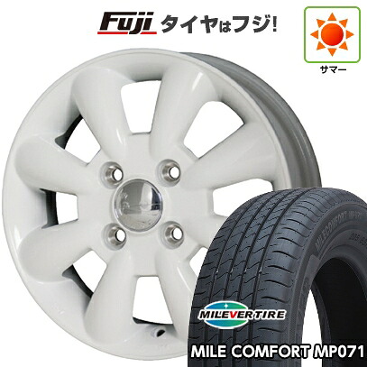 【新品 軽自動車】N-BOX タント スペーシア 夏タイヤ ホイール4本セット 155/65R14 ミレバー ミレコンフォート MP071(限定) ホットスタッフ ララパーム KC-8 4.5J 14インチ(送料無料)｜フジコーポレーション