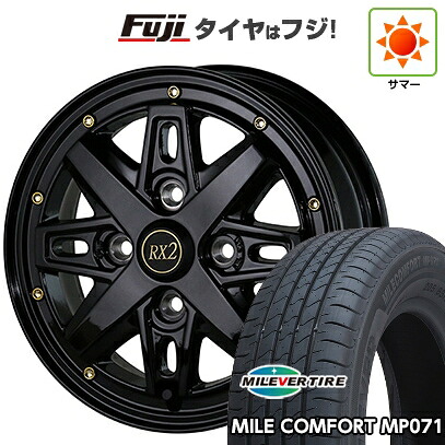 【新品 軽自動車】ハスラー デリカミニ(4WD) 夏タイヤ ホイール4本セット 165/60R15 ミレバー ミレコンフォート MP071(限定) ドゥオール アルジェノン フェニーチェ RX-2 5J 15インチ(送料無料)