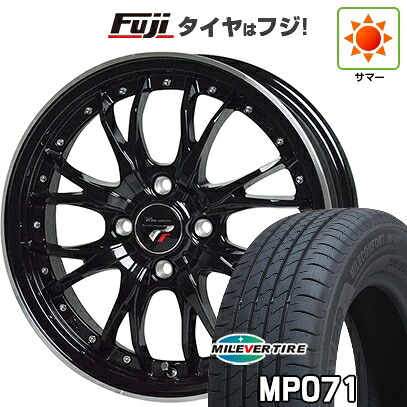 【新品国産車用4穴100】 夏タイヤ ホイール4本セット 185/60R15 ミレバー ミレコンフォート MP071(限定) ホットスタッフ プレシャス HM-3 5.5J 15インチ(送料無料)
