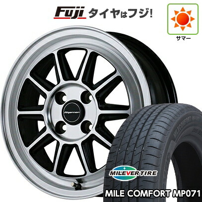 【新品 軽自動車】ハスラー デリカミニ(4WD) 夏タイヤ ホイール4本セット 165/60R15 ミレバー ミレコンフォート MP071(限定) ドゥオール アルジェノン フェニーチェ RX-4 5J 15インチ(送料無料)|フジコーポレーション