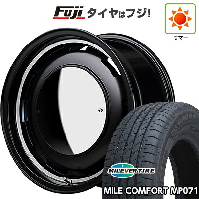 【新品 軽自動車】ハスラー デリカミニ(4WD) 夏タイヤ ホイール4本セット 165/60R15 ミレバー ミレコンフォート MP071(限定) MID WHEELS ガルシア シスコ ムーン 4.5J 15インチ(送料無料)