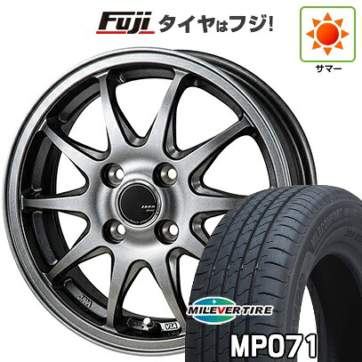 【新品国産車用4穴100】 夏タイヤ ホイール4本セット 185/60R15 ミレバー ミレコンフォート MP071(限定) モンツァ ZACK JP-202 5.5J 15インチ(送料無料)