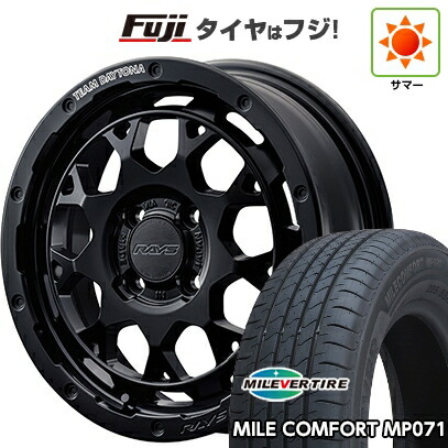 【新品 軽自動車】ハスラー デリカミニ(4WD) 夏タイヤ ホイール4本セット 165/60R15 ミレバー ミレコンフォート MP071(限定) RAYS レイズ デイトナ M9+ 5J 15インチ(送料無料)