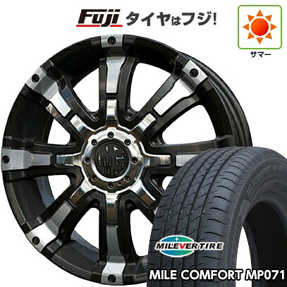 【新品 軽自動車】ハスラー デリカミニ(4WD) 夏タイヤ ホイール4本セット 165/60R15 ミレバー ミレコンフォート MP071(限定) クリムソン マーテルギア(MG) ビースト 5J 15インチ(送料無料)