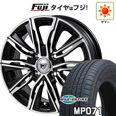 【新品国産車用4穴100】 夏タイヤ ホイール4本セット 185/60R15 ミレバー ミレコンフォート MP071(限定) モンツァ JPスタイル MJ-X 5.5J 15インチ(送料無料)