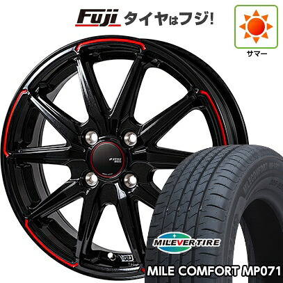 【新品国産車用4穴100】 夏タイヤ ホイール4本セット 185/60R15 ミレバー ミレコンフォート MP071(限定) モンツァ JPスタイル R55 5.5J 15インチ(送料無料)