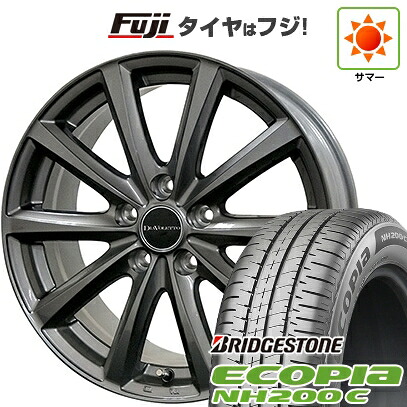 【新品 軽自動車】N-BOX タント スペーシア 夏タイヤ ホイール4本セット 165/55R15 ブリヂストン エコピア NH200 C コスミック ディアヴォレット D.TEN 4.5J 15インチ(送料無料) 54,180円