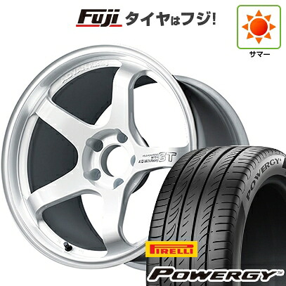 【新品国産車用4穴100】 夏タイヤ ホイール4本セット 205/45R17 ピレリ パワジー ヨコハマ アドバンレーシング GT ビヨンド 7J 17インチ(送料無料)|フジコーポレーション