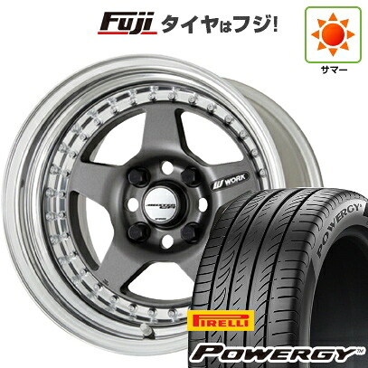 【新品】オーラ 夏タイヤ ホイール4本セット 205/50R17 ピレリ パワジー WORK ワーク マイスター CR01 7J 17インチ(送料無料)|フジコーポレーション