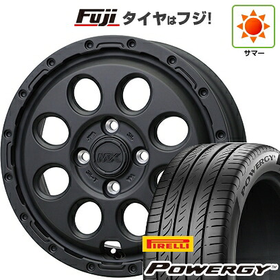 【新品 軽自動車】N-BOX タント スペーシア 夏タイヤ ホイール4本セット 165/55R15 ピレリ パワジー ホットスタッフ マッドクロス リーコン 4.5J 15インチ(送料無料)