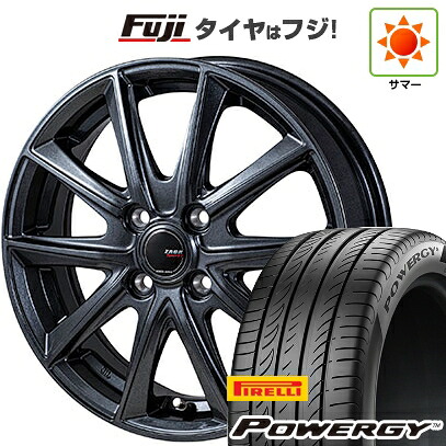 【新品国産車用4穴100】 夏タイヤ ホイール4本セット 175/65R15 ピレリ パワジー モンツァ ZACK Sport-FT 5.5J 15インチ(送料無料)｜フジコーポレーション
