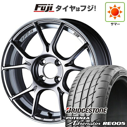 【新品 軽自動車】 夏タイヤ ホイール4本セット 165/50R16 ブリヂストン ポテンザ アドレナリン RE005 SSR GT GTX02 5J 16インチ(送料無料)