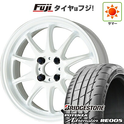 【新品 軽自動車】 夏タイヤ ホイール4本セット 165/50R16 ブリヂストン ポテンザ アドレナリン RE005 WORK ワーク エモーション ZR10 5.5J 16インチ(送料無料)|フジコーポレーション