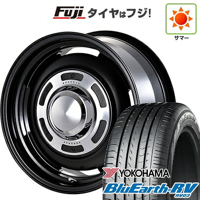 【パンク保証付き】【新品国産車用4穴100】 夏タイヤ ホイール4本セット 185/60R15 ヨコハマ ブルーアース RV-03 モーターファーム ソノーラ 6J 15インチ(送料無料)