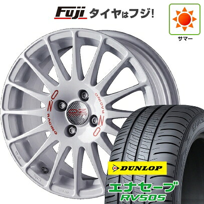 【新品国産車用4穴100】 夏タイヤ ホイール4本セット 185/60R15 ダンロップ エナセーブ RV505 OZ スーパーツーリズモ WRC 6.5J 15インチ(送料無料)|フジコーポレーション
