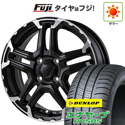 【新品国産車用4穴100】 夏タイヤ ホイール4本セット 185/60R15 ダンロップ エナセーブ RV505 モンツァ JPスタイル MJ-T 5.5J 15インチ(送料無料)｜フジコーポレーション