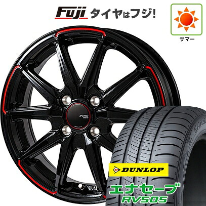 【新品国産車用4穴100】 夏タイヤ ホイール4本セット 185/60R15 ダンロップ エナセーブ RV505 モンツァ JPスタイル R55 5.5J 15インチ(送料無料)｜フジコーポレーション