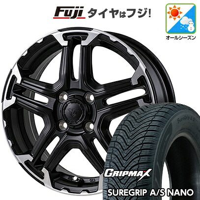 【新品】クロスビー/イグニス オールシーズンタイヤ ホイール4本セット 175/60R16 グリップマックス シュアグリップ オールシーズン ナノ(限定) モンツァ JPスタイル MJ-T 6J 16インチ(送料無料)｜フジコーポレーション