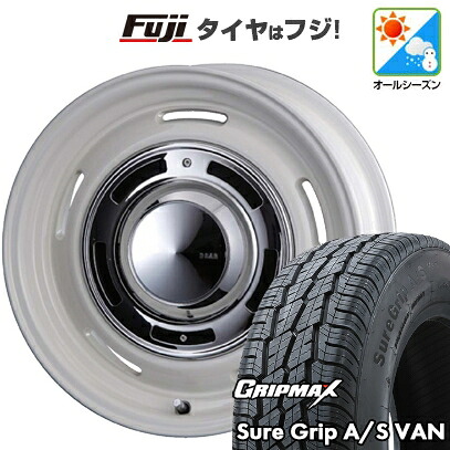 【新品】プロボックス/サクシード(160系) オールシーズンタイヤ ホイール4本セット 155R14C 88/86T グリップマックス シュアグリップ オールシーズン Van(限定2024年製) クリムソン ディーン クロスカントリー 5J 14インチ(送料無料)
