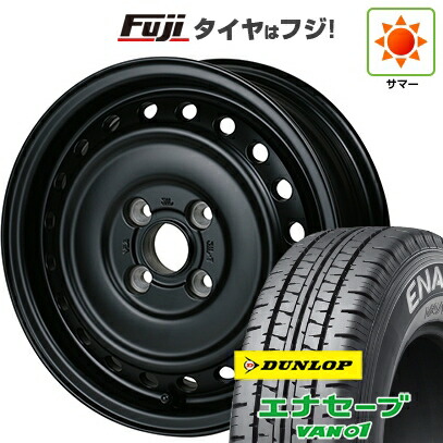 【新品】プロボックス/サクシード(リフトアップ) 夏タイヤ ホイール4本セット 185R14 8PR ダンロップ エナセーブ VAN01 ドゥオール アルジェノン フェニーチェ RX-6 5J 14インチ(送料無料)｜フジコーポレーション