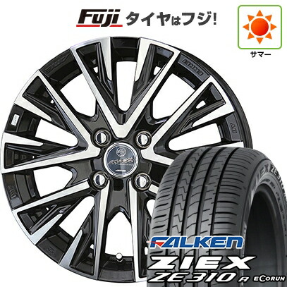 【新品】オーラ 夏タイヤ ホイール4本セット 205/50R17 ファルケン ジークス ZE310R エコラン(限定) 共豊 スマック レジーナ 6J 17インチ(送料無料)