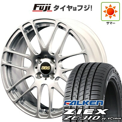 【新品国産車用4穴100】 夏タイヤ ホイール4本セット 205/45R17 ファルケン ジークス ZE310R エコラン(限定) BBS JAPAN RE-L2 7J 17インチ(送料無料) 198,400円