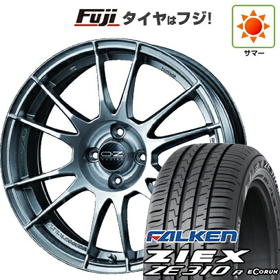 【新品国産車用4穴100】 夏タイヤ ホイール4本セット 195/50R16 ファルケン ジークス ZE310R エコラン(限定) OZ ウルトラレッジェーラ 7J 16インチ(送料無料)