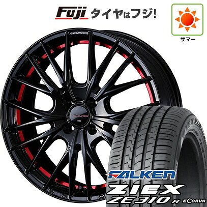 【新品】オーラ 夏タイヤ ホイール4本セット 205/50R17 ファルケン ジークス ZE310R エコラン(限定) WEDS ウェッズ ノヴァリス ローグ QR 6.5J 17インチ(送料無料)