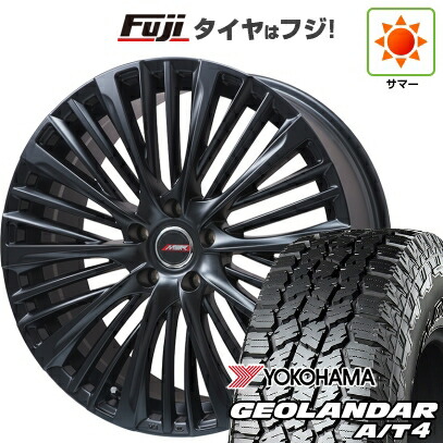 【新品】ランクル250/ランクル300 夏タイヤ ホイール4本セット 265/55R20 ヨコハマ ジオランダー A/T4 G018 RBL プレミックス MER-X(平座ナット) 8J 20インチ(送料無料)