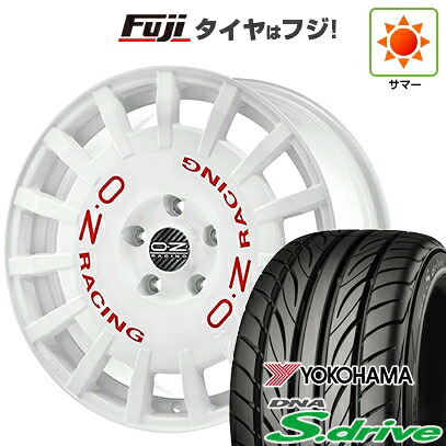 【新品 軽自動車】 夏タイヤ ホイール4本セット 165/40R16 ヨコハマ DNA Sドライブ OZ ラリーレーシング 5J 16インチ(送料無料)｜フジコーポレーション