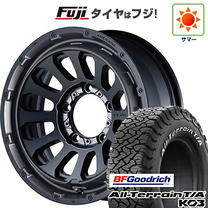 【新品】ジムニーシエラ/ジムニーノマド 夏タイヤ ホイール4本セット 225/70R16 BFグッドリッチ オールテレーンT/A KO3 RWL エムテクノ M.T.S.JAPAN X CROSS TW 16インチ(送料無料)