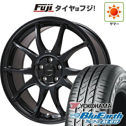 【新品】セレナ 夏タイヤ ホイール4本セット 195/65R15 ヨコハマ ブルーアース AE-01F ホットスタッフ ジースピード G-06【限定】 6J 15インチ(送料無料)