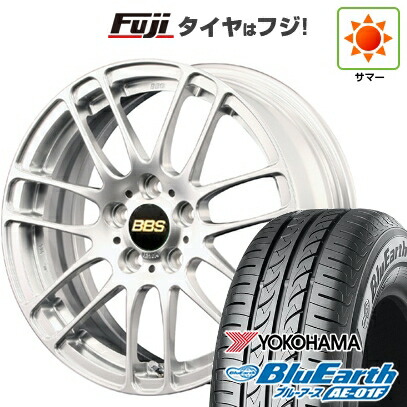 【新品国産車用5穴114.3】 夏タイヤ ホイール4本セット 195/60R16 ヨコハマ ブルーアース AE-01F BBS JAPAN RE-L2 7J 16インチ(送料無料)