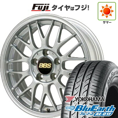 【新品国産車用5穴114.3】 夏タイヤ ホイール4本セット 195/60R16 ヨコハマ ブルーアース AE-01F BBS JAPAN RG-F 7J 16インチ(送料無料)|フジコーポレーション
