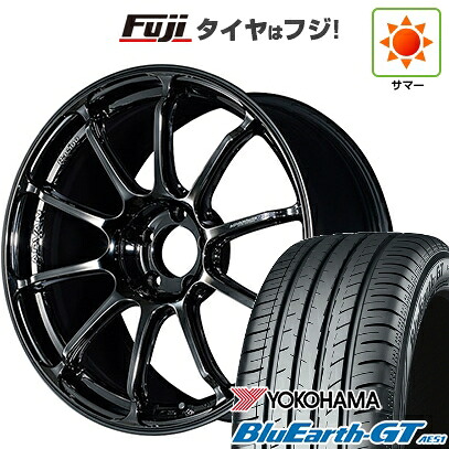 【新品国産車用5穴114.3】 夏タイヤ ホイール4本セット 245/40R19 ヨコハマ ブルーアース GT AE51 ヨコハマ アドバンレーシング RSIII 9J 19インチ(送料無料)|フジコーポレーション