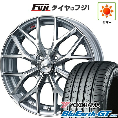 【新品国産車用5穴114.3】 夏タイヤ ホイール4本セット 205/50R17 ヨコハマ ブルーアース GT AE51 WEDS ウェッズ レオニス MX 6.5J 17インチ(送料無料)
