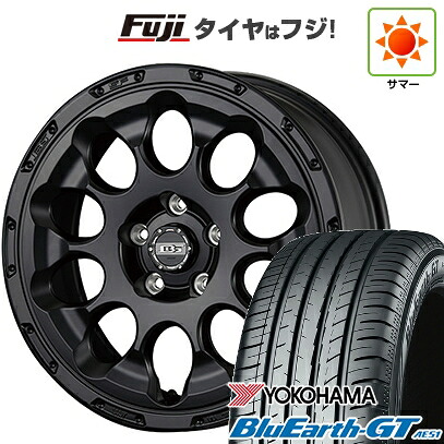 【新品】フリード クロスター 夏タイヤ ホイール4本セット 205/45R17 ヨコハマ ブルーアース GT AE51 コーセイ ボトムガルシア クロノ 7J 17インチ(送料無料)｜フジコーポレーション