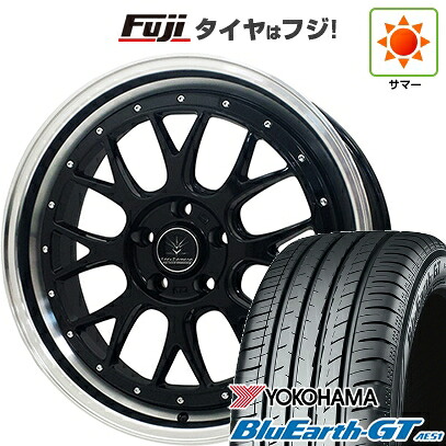【新品国産車用5穴114.3】 夏タイヤ ホイール4本セット 235/40R19 ヨコハマ ブルーアース GT AE51 オフビート バウンティコレクション BD00 8.5J 19インチ(送料無料)