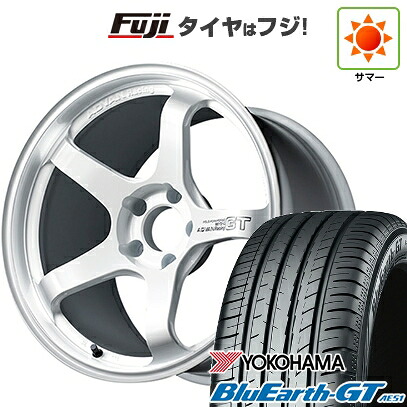 【新品国産車用5穴100】 夏タイヤ ホイール4本セット 225/40R18 ヨコハマ ブルーアース GT AE51 ヨコハマ アドバンレーシング GT ビヨンド 8.5J 18インチ(送料無料)